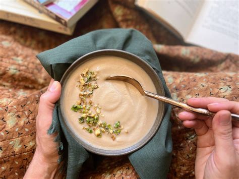 Fall cooking: Make this Celeriac and Green Apple Soup with Toasted Walnuts