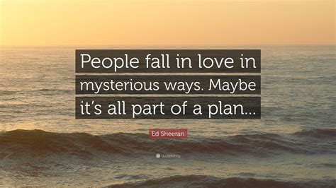 Fall in love in mysterious ways