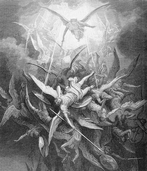 Fall of the angels. For since the sin itself was committed at the instigation of Satan, it presupposes the fall of the angels. How, then, could Satan's probation consist in the ... 