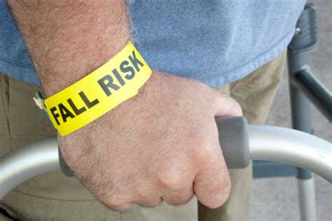 Fall risk bracelet. <ul><li> Bracelets alert staff that patient is at increased risk of falling</li></ul> 