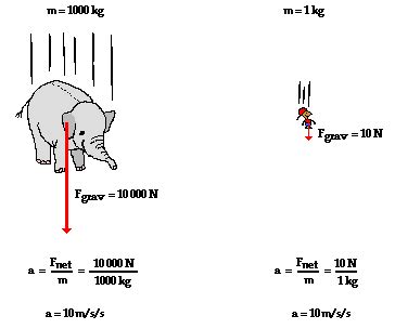 Falling Objects Physics