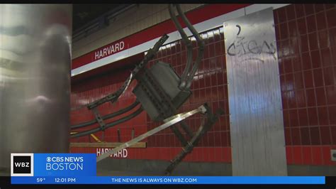 Falling utility box strikes woman at Red Line’s Harvard Station