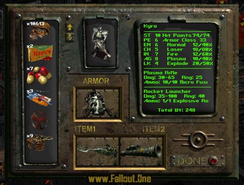 Fallout 1 Character Creation Guide