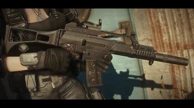 Fallout 4 g36.  It has custom animation, custom sounds and also has a variable modifcation s...