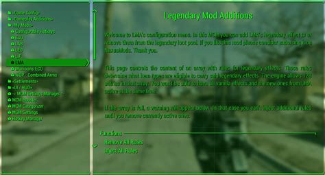Fallout 4 legendary mod additions.  All weapons in Fallout 76 have a randomly gen...