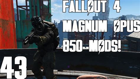 Fallout 4 magnum opus weapons.  Upload your mod lists for troubleshooting...