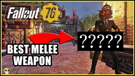 Fallout 76 Best Melee Build!! SUPER FAST MASS DAMAGE!!! YouTube