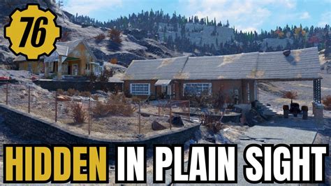 Fallout 76 Camp Build Tutorial SECRET & Hidden Enclave Outpost YouTube