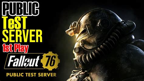 Fallout 76 Public Test Server First Gameplay YouTube