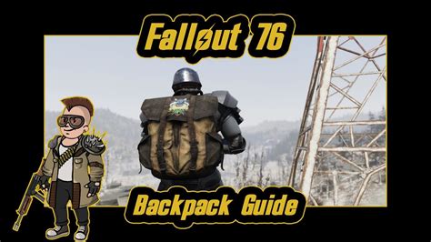 Fallout 76 backpack plan locations. Plans. Plan: Safety posters - In the overseer's cache, on the second floor, near the Responders HQ terminal. Plan: Small backpack - In the overseer's cache. Plan: VTU statue - In the overseer's cache. Plan: Water pump - In the overseer's cache. Other loot. Morgantown Airport security keycard - Held by the Responder corpse in the security room. 
