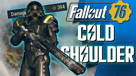 Feb 28, 2023 · Hey guys! In this video I do a review of the new Cold Shoulder Shotgun that arrived with the Season 12 Scoreboard for Fallout 76! Thanks for watching, and I ... . 