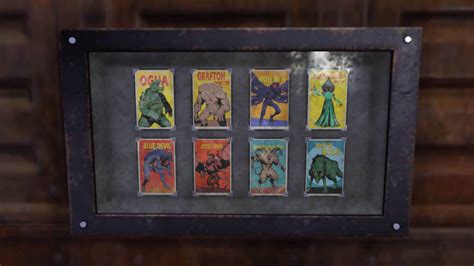 Fallout 76 cryptid cards wall display. Things To Know About Fallout 76 cryptid cards wall display. 