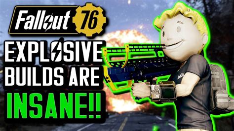Fallout 76 explosive build. 
