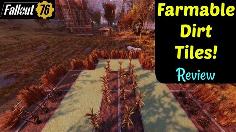 Fallout 76 farmable dirt tiles. Things To Know About Fallout 76 farmable dirt tiles. 