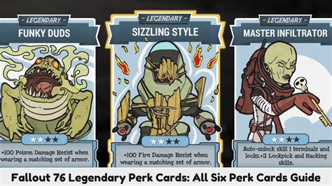 Fallout 76 legendary perk cards. Things To Know About Fallout 76 legendary perk cards. 