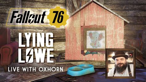 Lying Lowe is a side quest in the Fallout 76 update Wild Appalachia. Contents. 1 Quick walkthrough; 2 Detailed walkthrough; ... Fallout 76 quests. Main quests. Overseer:.