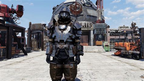 Fallout 76 recon armor. Raider Armor where all the copper pipes and tubing is white could make it look like it was made from PVC pipes. lol Could be funny. And yeah, seconding all requests for more armor paints. Because then it wouldn't be BoS, of course. Because Bethesda could care less about stuff for anything BOS. 