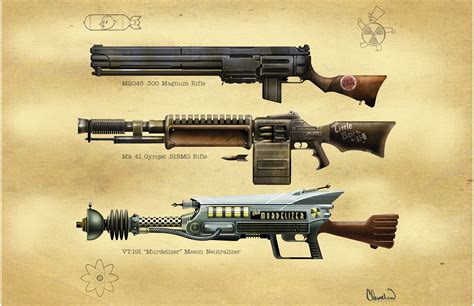Fallout Weapon Designs on Behance