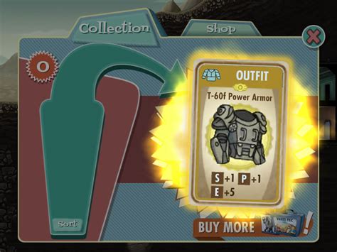 The X-01 Mk I power armor is a legendary outfit in Fallout Shelter. The X-01 Mk I boosts Strength by 3, Perception by 1, and Endurance by 1. X-01 Mk IV power armor X-01 Mk …. 