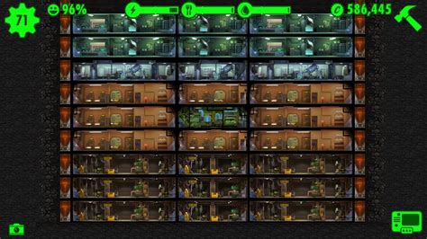 Exactly how many you will need depends on the types of rooms you build and whether you are going for a compact, lower pop vault or a larger, full pop vault. Either way you won't need more than 5-6 3-wide Level 3 Nuclear Reactors. Also try and get rid of the one on the top floor. Nuclear Reactors is one of the "deepest" rooms which has annoying ... . 