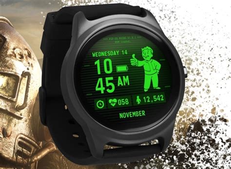 Fallout - Pip-Boy - watch face for Apple Watch, Samsung Gear S3, Huawei Watch, and more - Facer. TEST. Get ready to conquer the wasteland with the iconic Pip-Boy interface. FEATURES: - 12/24h Digital clock - Location - Local temperature - Date - Health data . (Heart rate, Step, and Kcal) - Battery Level - Vault Boy illustration (Changes based .... 