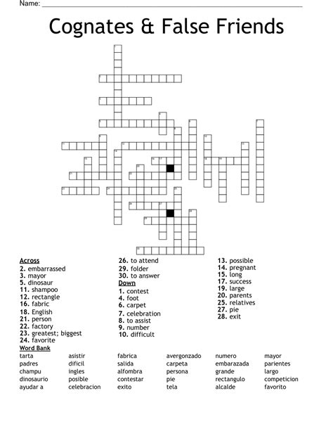 False friend crossword clue - WSJCrosswordAnswers.net