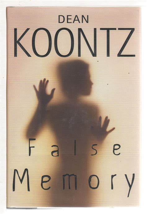 Full Download False Memory By Dean Koontz