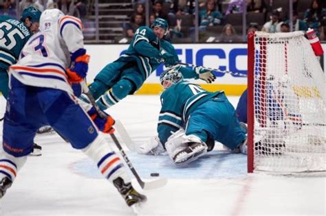 Familiar script plays out for Sharks in blowout loss to McDavid, Edmonton Oilers
