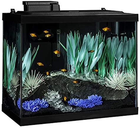 Family Aquarium 20Gallon Fish Tank Cover with LED …