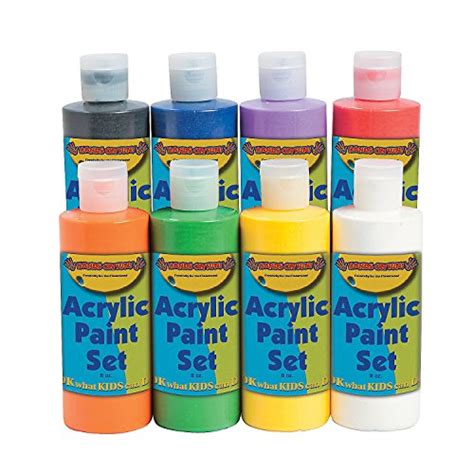 Magicfly Bulk Acrylic Paint Set, 14 Rich Pigments Colors (280 ml
