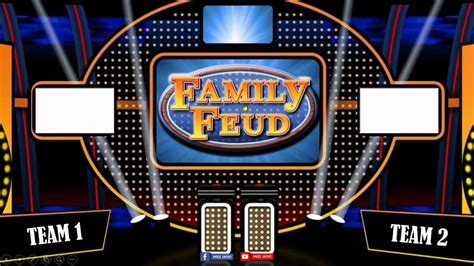 Family Feud Editable Template
