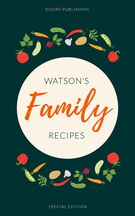 Family Recipe Cookbook Template