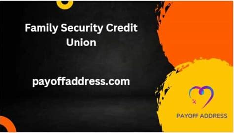 Family Security Credit Union Hours & Locations - Family Security Credit ...