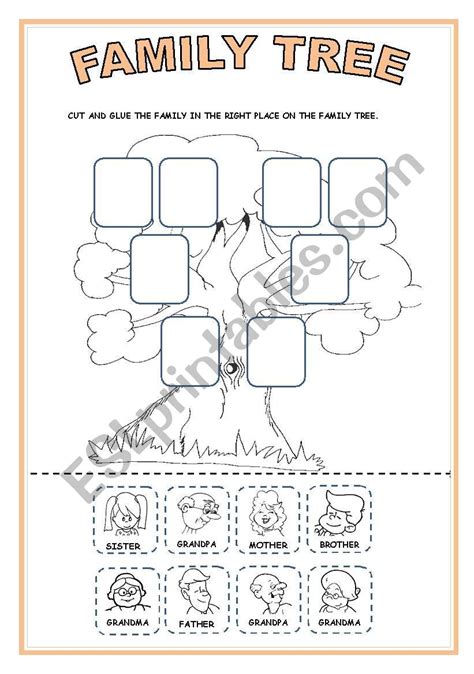Family Tree ESL worksheet by shey.lima