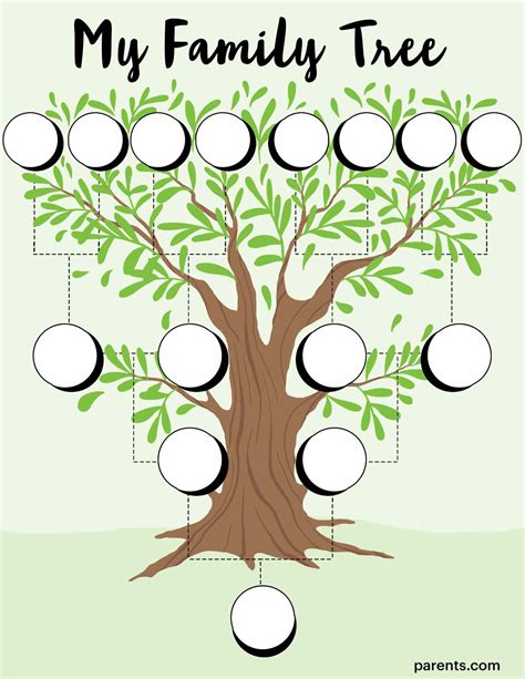 Family Tree Printable
