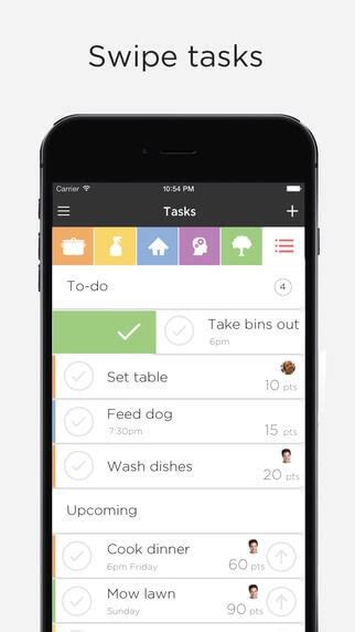 Family chore app. Chore Chart Apps – Parents can pay a small fee for a chore chart app to help organize the family’s to-do list. Some apps also help manage allowances that can be transferred to children via the app once chores have been completed. Parents can also set rewards and goals for kids to achieve before getting paid. Chore apps are a great ... 