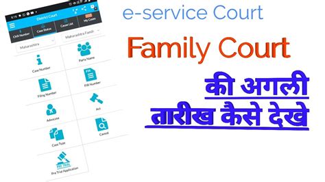 Family court status check.  (The system is unavailable Tuesday through Satu...