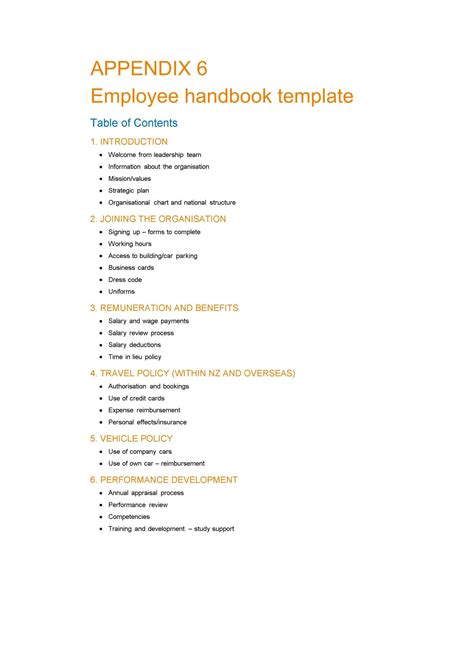 Sample Employee Handbook - National Council of Nonprofits