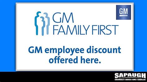 Family first gm. GM FAMILY FIRST. Employees and eligible family members can purchase or lease a select new GM vehicle at our Employee Discount Price, a special discounted ... 