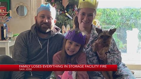 Family loses everything in San Jose storage facility fire