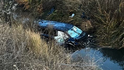 Family of 4 hospitalized on Thanksgiving after car veers off I-580
