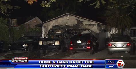 Family of 5 displaced after fire destroys house in Fort Lauderdale; woman hospitalized