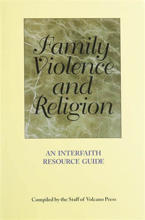 Family violence and religion an interfaith resource guide. - Biblioteca del convento dell'osservanza di siena.