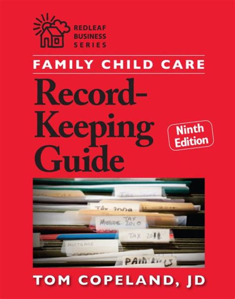 Read Online Family Child Care Recordkeeping Guide Ninth Edition By Tom Copeland