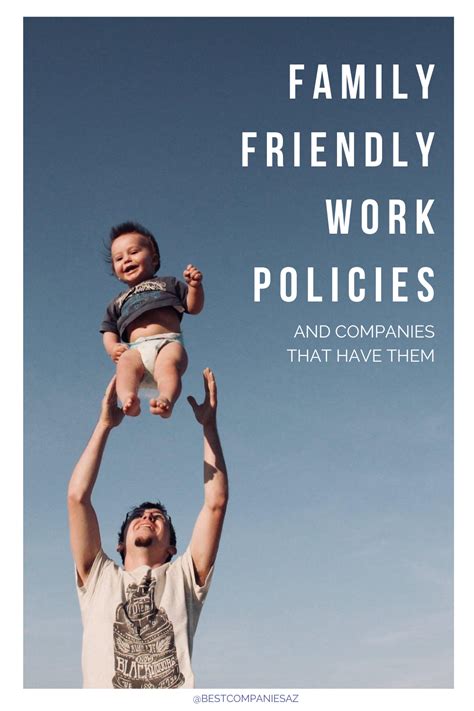Family-friendly work policies. Other important ‘family-friendly’ measures include unpaid parental leave, time off for emergencies involving dependents and the right to request flexible working. ... Incorporate maternity, paternity and adoption rights in their equality, diversity and inclusion framework, and work-life balance policies and promote these to staff. 