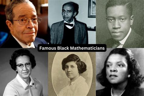 Famous black mathematicians list