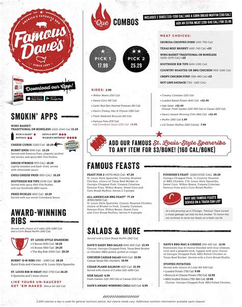 Find a Famous Dave's BBQ restaurant near you in KALISPELL, MONTANA. View our store hours, directions, phone number, menu, and more. Order online now! ... FAMOUS DAVE'S - KALISPELL, MT. Locations; USA; MONTANA; KALISPELL; ADDRESS. 2340 US Highway 93 North. Kalispell, MT 59901. 406-752-7427. directions >. 
