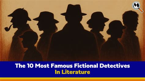 Famous fictional detectives in books