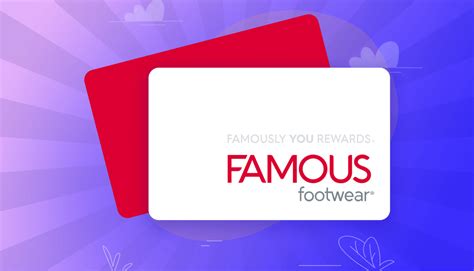 The Rewards You Love. The Brands You Want. Shopping at Famous is so rewarding. You’ll find all your favorite brands and you can earn Reward Cash faster with your FAMOUSLY YOU REWARDS Credit Card purchases. Check out the latest styles from adidas®, Birkenstock®, Crocs™, Dr. Martens®, Nike®, Vans® and more – and watch your rewards ... . 