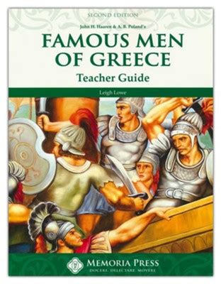 Famous men of greece teacher guide. - Piè fermo nel viaggio di dante..